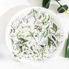 45st Flower Mirror Stickers Boxed Set White Lily Adhesive Notes Decoration for Diary Album Present School A7310