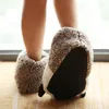 Slippers Cartoon Bear Claw Warmsoft And Fluffy With Feet Home Indoor Non-slip Plush Kawaii Funny