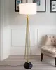 Golvlampor lampa vardagsrum sovrum konst vertikalt bord studera enkel gyllene j￤rn amerikansk land