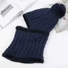 Sciarpe Cappelli, sciarpe e guanti, set caldo nel 2018, cappello Pom lavorato a maglia con isolamento termico