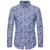 Casual shirts voor heren 2022 m-5xl dot-print business voor zomer korte mouw reguliere grote grootte formele kleding heren kantoorknoop omhoog