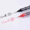 MR Roller 1 PCS Jel Kalemi ve 1 PCS Dolum Seti Güzel Renk Mürekkep Mürekkep 0.5mm Beyaz Pensi Siyah Kalemler İmza Ofis Okulu A6761