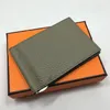 9 Colors Genuine Leather Credit Card Holder Wallet with Metal Money Clip Classic Desinger Mens Womens 2017 New Arrivals Fashion ID190A