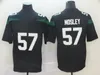 Мужчины футбол 57 CJ Mosley Jerseys 2 Zach Wilson 95 Quinnen Williams 11 Denzel Mims 12 Джо Намат 5 Майк Уайт Оливковый Салют для служения армии зеленый черный белый