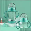 Baby Bottles# Nursing Feeding Nipple Bottle Sile Pacifier Heatresistant Milk Water In Hand Training Bpa Release Drop Delivery Kids Ma Dht4R