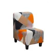 Chair Covers Spandex Elastic Printing Dining Slipcover Modern Removable Washable Anti-dirty Kitchen Seat Case Stretch For Banquet