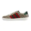 gucci gg Вы Designer Casual Shoes Sneakers Femme Trainers Sports Tiger Broidered White Green Stripes Sneakes Unisexe Walking Men Women Ggitys Q6T7