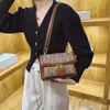 50% rabatt i butikerna 2023 Fashion Bag Advanced Women's Bag Winter New Fashion Printing Shoulder mångsidig Crossbody Small Square