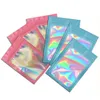 Mylar Bags Resealable Holographic Packaging Pouch Bag With Clear Window 6x10cm
