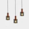 Pendant Lamps Modern Glass LED Lights Kitchen Hanging Luminaire Dining Room Bedside Home Decor Suspension Lighting Fixtures