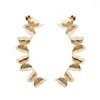 Orecchini posteriori EARCUFF A BORCHIA CON FARFALLE ASSORTITE PLACCATE IN ORO DISEGNATO DA MITTO