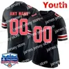 Vêtements de football universitaire américain Nik1 cousu personnalisé 32 Jack Tatum 33 Master Teague III 33 Zach Harrison 36 Chris Spielman Ohio State Buckeyes College Youth Jersey