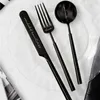 Dinnerware Sets High Quality Classic Cutlery Set Designer Western Luxury Coffee Dinner Kitchen Fork Serving Talheres Gift