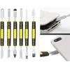 6 stücke Dual Köpfe Metall Spudger Brecheisen Hand-Werkzeug Set Demontage Für Handy Notebook Brecheisen Neugierigen Öffnung Reparatur Tool kit