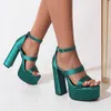 Sexy Super Summer Heeled 2022 New Lady Karinluna Sandalias para mujeres con tacones de moda calientes frescas y frescas T221209 375