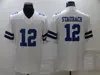 Calcio maschile 27 maglie Jayron Kearse 4 Dak Prescott 11 Micah Parsons 88 Ceedee Lamb 22 Emmitt Smith 12 Roger Staubach Ringraziamento Vapor Color Rush Salute al servizio