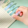 LATS 120 Sheets Color Time Self Adhesive Memo Pad Sticky Notes Bookmark Marker Sticker Paper Student Office Supplies