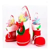 Christmas Decorations 3 Sizes Gift Candy Holder Home Party Decor Santa Claus Boots Kids Child Mini Xmas Tree Decoration