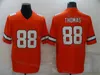 Men Football 88 Demaryius Thomas Jerseys 18 Peyton Manning Drift Black Army Green Salute To Service USMC Vapor Color Rush All Stitching For Sport Fans Orange White