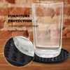 Table Mats Silicone Coasters For Drinks 8 Set Non-Slip Cup Tabletop Protection Any Type Wood Glass