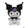 Stuffed Plush Animals Kawaii Kuromi Cartoon Dolls Toys Soft Model Lovely Toy For Children Girls Fans Whole Drop Delivery Gifts2540036