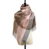 Scarves Luxury Shawl And Wraps Designer Long Pashmina Neckerchief Cashmere Scarf Women