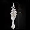 Interi￶rdekorationer Bil Pendant Swan Diamond High-klass Dream Inlaid Hanging Ornament Auto Accessories Uppgraderat mode dubbelsidigt