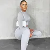 Two Piece Dress designer Sports long sleeve two piece set 2022 spring women's new fashion casual suit 8KWU