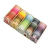 11pcs Pure Color Washi Tape Set 7.5mm 15mm Passion Lavendar Adhesive Masking Tapes Diary Album Decoration Stickers A7324