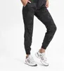 Lu 081 fly joggers Одежда для йоги с высокой талией Узкие штаны для фитнеса Эластичная энергетическая одежда Тренировочные леггинсы Спорт Тренажерный зал