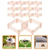 Fleurs décoratives clôture ferme clôture jardin jouets jouet corral animaux accessoires bordure bordure minuscule Microlandscape Playset grange panneaux de jeu