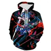 Men's Hoodies Spring And Fall Fashion Cartoon Anime Men Women Children 3D Print Sweatshirts Casual Boy Girl Kids Streetwear Jacket