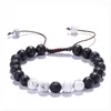 Strand Simple Fashion Style Natural Yellow Tiger Eye Multi-kind Stone Mixed Lava Volcanic Rock Beaded Charms Women Men Bracelets