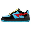 Bapesta Shoes Bapestas Baped SK8 Sta Sneakers 디자이너 캐주얼 신발 그레이 블랙 컬러 카모 콤보 핑크 그린 ABC 파스텔 블루 양말 플랫폼 트레이너