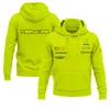 F1 Team Hoodie Formula 1 Hoodies 2022 Motorsport Casual New Season dragkedja Sweatshirt Spring Autumn Men's Jackets överdimensionerade CO262A