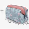 2017 Ny design bärbar kosmetisk väska rese kosmetikväska trousse de maquillage nödvändig kvinnor vattentäta toalettartiklar212k