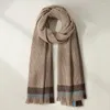 Bufandas Moda Otoño Invierno Cashmere Pashmina Largo Manta Gruesa Mantón Mujeres Viajes