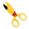 1pcs Safety Scissor Cute Cartoon Plastic Knife Cutter for Kids DIY Paper Handwork Art Office School Student A7231