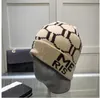 Outono inverno moda ao ar livre gorro chapéus bonés masculino feminino clássico estilo quente carta gorros de malha crânio chapéu