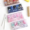 5 pièces dessin animé bandes de Correction coffret mignon ours espace belle fille PET 5mm12m Portable correction bureau école A7213