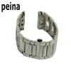 20mm spänne 18mm T91 Watch Band PRS 516 Racing Series i rostfritt stål Band260T