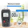 0-99.9% Two Pins Digital Wood Moisture Meter Wood Humidity Tester Hygrometer Timber Damp Detector Large LCD Display