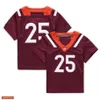 Dallan Wright Virginia Tech Hokies Football Jersey Nick Veltsistas J.R. Walker Grant Wells Dae'quan Wright Syade Mens Custom Virginia Tech Jerseys