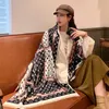 Lenços de chapéu conjunto de luvas de lenço 2022 Taoxi Digner Wrap Wrap Wrap reversível lã de luxo feminino de cashmere de inverno xale