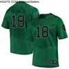 NCAA Football College 14 Kyle Hamilton Jersey 7 Isaiah Foskey 57 Jayson Ademilola 27 JD Bertrand 5 Cam Hart Team Color Embroidery And Sewing For Sport Fans