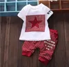 Ensembles de vêtements Baby Boy Vêtements 2022 Summer Kids T-shirt Pantal