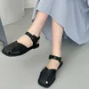 Chaussures Femme Toe dames Casual Square Shoe femelle Sandals Sandals Femme 2022 Nouveau Gladiateur d'été Flats T221209 853