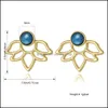 Серьговые серьги king wings wings flower geometry goometry restal crystal simple chic ear для женщин и ювелирные украшения для доставки Otqsw