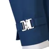 3ピースハンサムな結婚式のタキシードスリムコート装飾カラーウエスト上のアウターポケットにユニークなデザインモダンフォーマルスーツカスタマイズされたフィットノッチラペルカジュアル