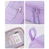 Angoo Big Things Color Pencil Case Pen Bag Multi Layer Easy Handle Storage Pouch for Stationery Office School A7173